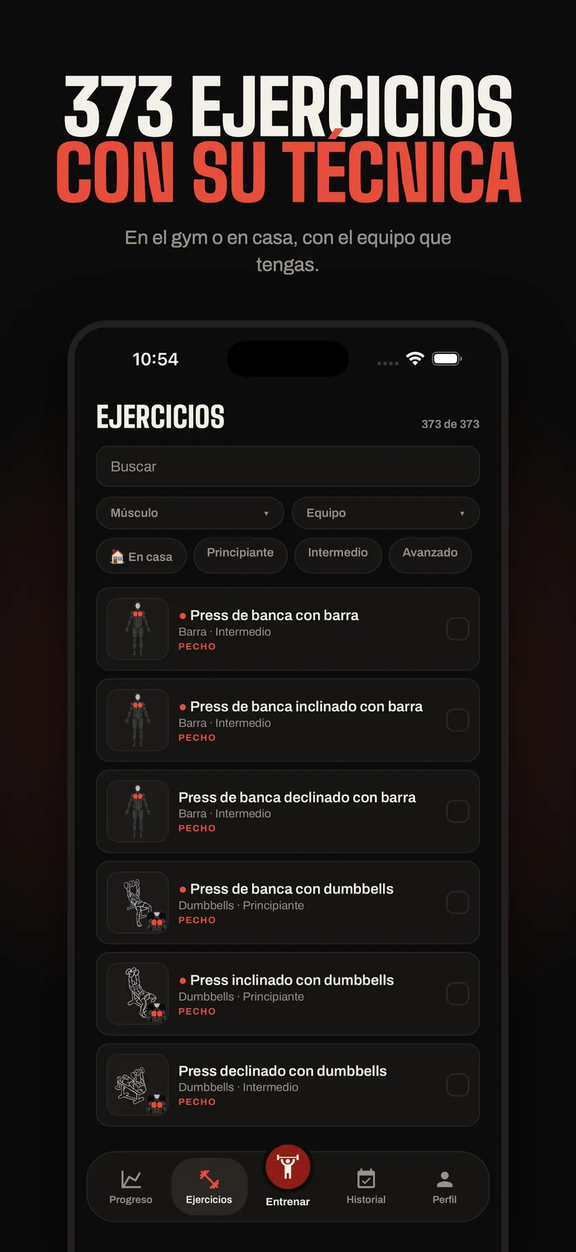 Furia Fitness — Ejercicios